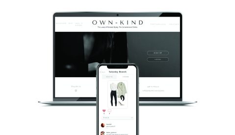 own-kind mockup - web and mobile application